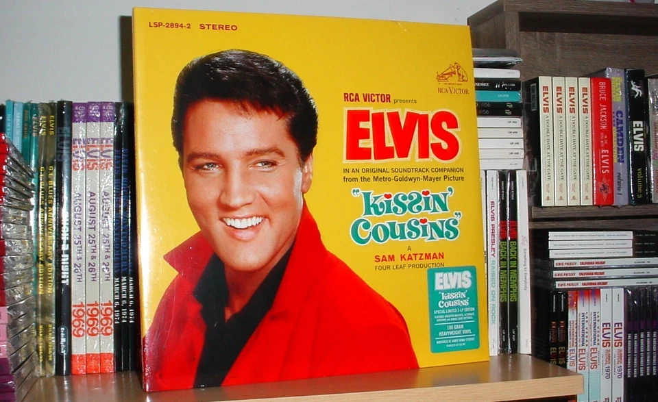 Elvis Presley FTD 2LP - Kissin' Cousins 180-gram 12" Vinyl - Image 1 of 1