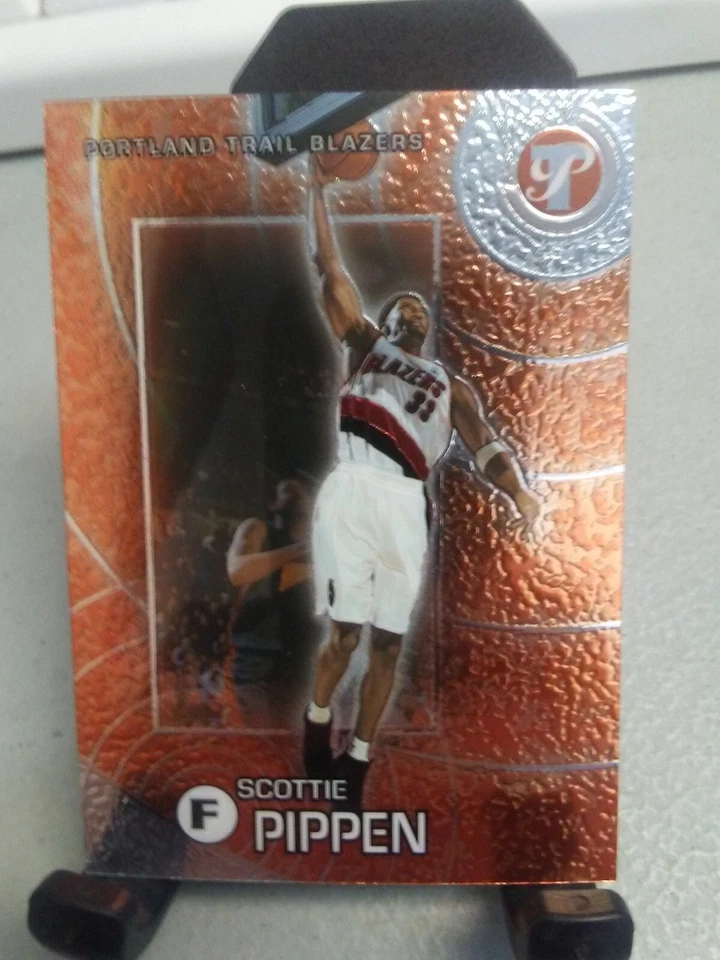 2002-03 Topps Pristine #12 Scottie Pippen -Portland Trail Blazers- - Image 1 of 1