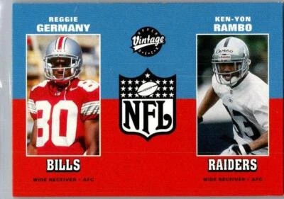 2001 Upper Deck Vintage #261 Reggie Germany / Ken-Yon Rambo - Image 1 of 2