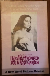 I NEVER PROMIS YOU A ROSE GARDEN - Original 1977 Film / Film Pressbook - Bild 1 von 5