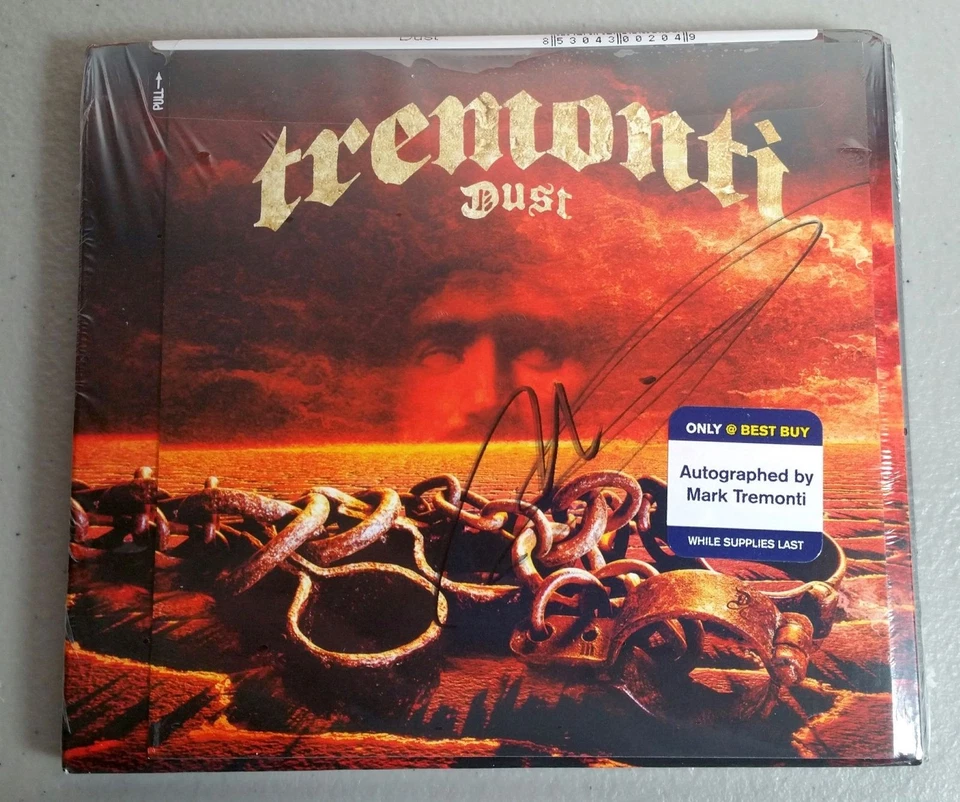 Audio CD - MARK TREMONTI Dust SIGNED AUTOGRAPHED Digipak Alterbridge Creed NEW - Image 1 of 1