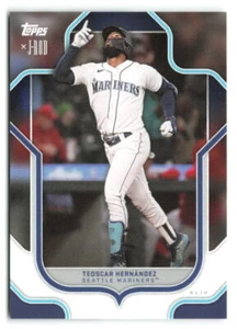 2023 Topps x J-Rod The Show Out Collection Teoscar Hernández #17 Mariners - Picture 1 of 2