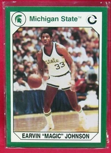 Earvin "Magic" Johnson Collegiate Collection Card 182 - Bild 1 von 2