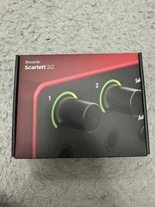 Focusrite Scarlett Solo 4th Gen USB Audio Interface - Red - Picture 1 of 4