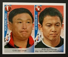 2010 Navarrete South Africa World Cup FIFA #102 HUH JUNG-MOO / LEE WOON-JAE