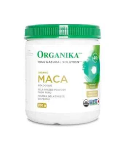 Organika Organic Gelatinized Maca Powder Power Superfood Peru Energy 200g NEW - Picture 1 of 2
