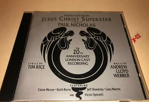 Jesus Christ Superstar CD highlights 20th Anni London Cast Tim Rice Lloyd Webber - Picture 1 of 6