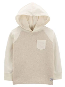 New Oshkosh 12 month thermal cotton hoodie 12 months - Picture 1 of 2