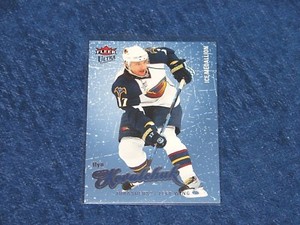 ILYA KOVALCHUK ATLANTA THRASHERS 2008-09 ULTRA #1 ICE MEDALLION 011/100 (H-234)