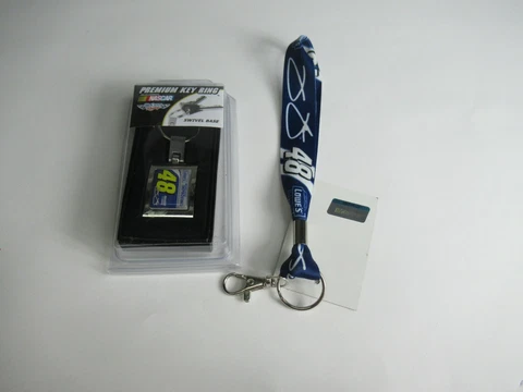 NASCAR Jimmie Johnson #48 Hendrick Motorsports Lanyard & Key Ring Package Cover