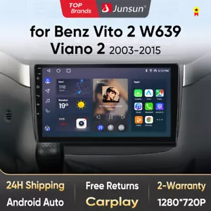 Für Benz Vito 2 W639 Viano2 2003 Android 13 Carplay Autoradio GPS Navi WiFi RDS - Bild 1 von 15