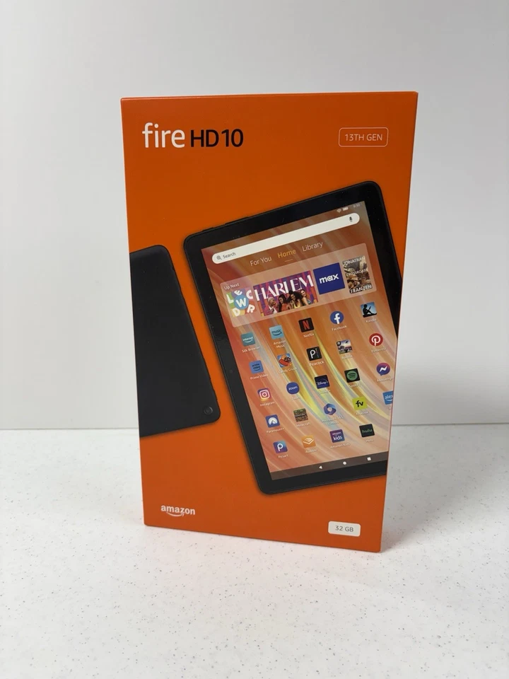 Amazon Fire HD 10 13th Gen 32GB Wi-Fi, 10.1" Tablet - Black - Image 1 of 4