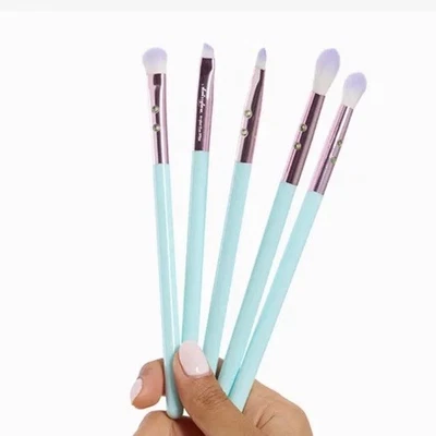 Juego de cepillos ombre slmissglam Stay Sparkly de 5 piezas - asas de brillo vegano nuevo Foto 1 de 2