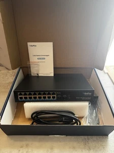 GIGAPLUS 18 puertos 2,5 Gb Ethernet no administrado 16 puertos 2,5 G base-T/2 puertos 10G SFP+ - Imagen 1 de 16