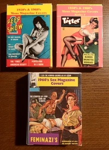 1950s/60s Men's Magazine Covers Trading Cards - 3 Boxes, Mother Prod. 1993-95 - Bild 1 von 8