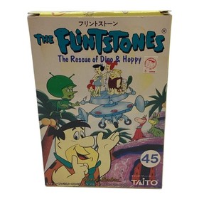 TAITO The Flintstones Famicom Game Cartridge Excellent JAPAN
