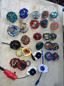 20 + Pcs Parts Beyblade Large Mixed Collection Lot  Used Untested - Picture 1 of 14