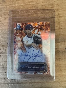 2024 Bowman Chrome Draft Sapphire Selections Autographs Kellon Lindsey /25 - Picture 1 of 2
