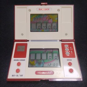 NIntendo Game Watch Multi Blackjack BJ-60 Multi-Screen 1985