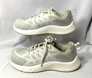 Merrell Moab Flight Shoe Mens 7 Birch Tan Carbon Fiber Safety Toe Work NEW - Picture 1 of 7