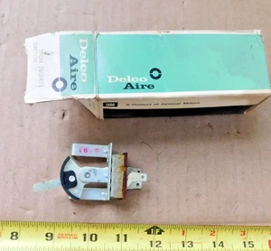 NOS HEATER BLOWER MOTOR SWITCH FOR 1971-73 BUICK CARS WITHOUT AC 1972 1973 - Picture 1 of 2