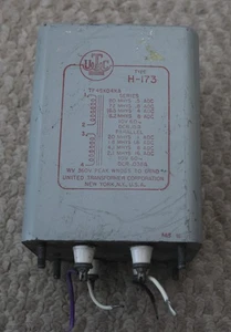  Vintage UTC Two Section Choke Röhrenverstärker H-173 - Bild 1 von 11