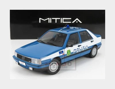 1:18 MITICA Fiat Croma Cht Polizia 1987 Police Light Blue White MITICA201007-D - Immagine 1 di 2