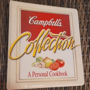 VINTAGE 1997 Campbell's Collection A Personal Cookbook 3 Ring Binder Recipe Book - Picture 1 of 9
