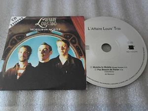 CD-L'AFFAIRE LOUIS TRIO-MOBILIS IN MOBILE-PAS BESOIN DE-(CD SINGLE)1993-2TRACK - Imagen 1 de 1
