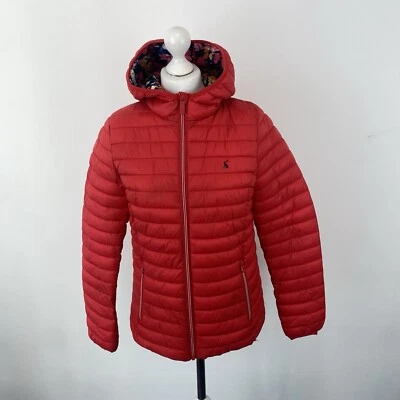Joules Snug Jacket Red Size 12 UK Women’s — 第 1/4 张图片