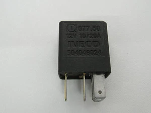 Mini Rele Relè Relay Relais 12V 10A 20A 5 Pin Piedini Contatti  504049024 - Picture 1 of 1