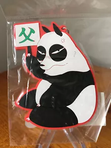 Ranma 1/2 Genma Saotome Panda großer Schlüsselanhänger mit Kautschukband aus Kanaria - Bild 1 von 5