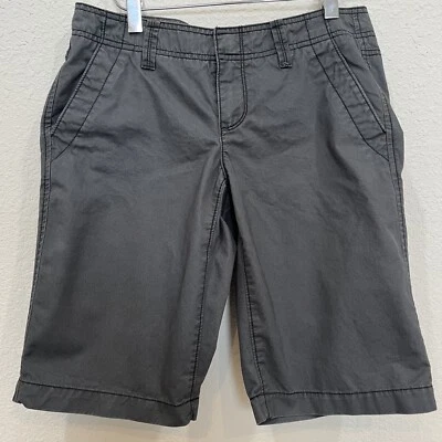 Bermudas Ann Taylor Loft Talla 0 Negras Preppy Senderismo Caminar Salidas Informales Foto 1 de 4
