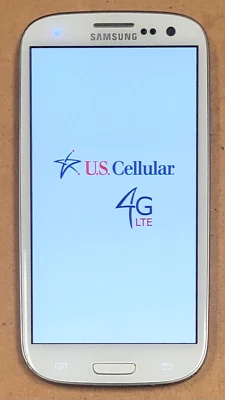 Samsung Galaxy S3 III SCH-R530 - White ( U.S. Cellular ) Rare 4G LTE Smartphone - Image 1 of 4