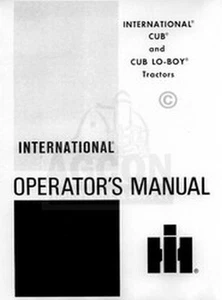 International Cub Cadet Lo-Boy Bedienungsanleitung IH - Bild 1 von 1