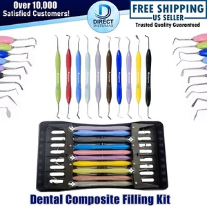 Dental Composite Filling Instruments Kit Restoration Placement Tools INSTUMAX - Picture 1 of 72