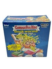Topps Garbage Pail Kids Book Worms Sticker Cards Mega Box New & Sealed GPK 2022 