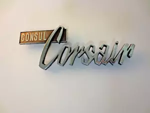 Original Ford Consul Corsair car metal badge / emblem - Picture 1 of 7