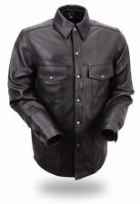 Milestone - Men's Motorcycle Leather Shirt