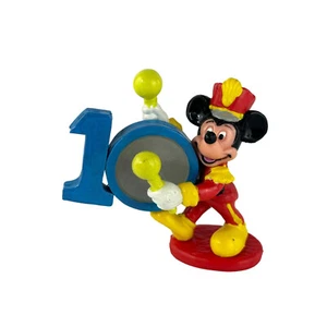 Vintage Mickey Mouse Marching Band Cake Topper PVC Figure By Applause 3" X 3" - Picture 1 of 20