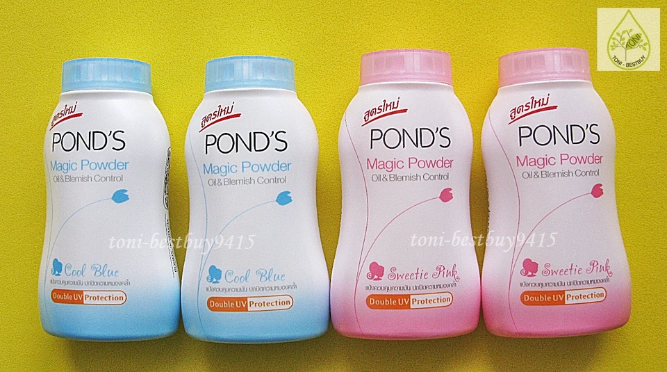 50g X 3pcs Pond's Face Powder UVA UVB Protection Oil Control Pinkish White Glow