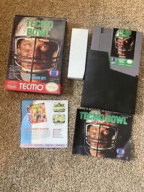Tecmo Bowl Football Nintendo Original NES Complete In Box VG