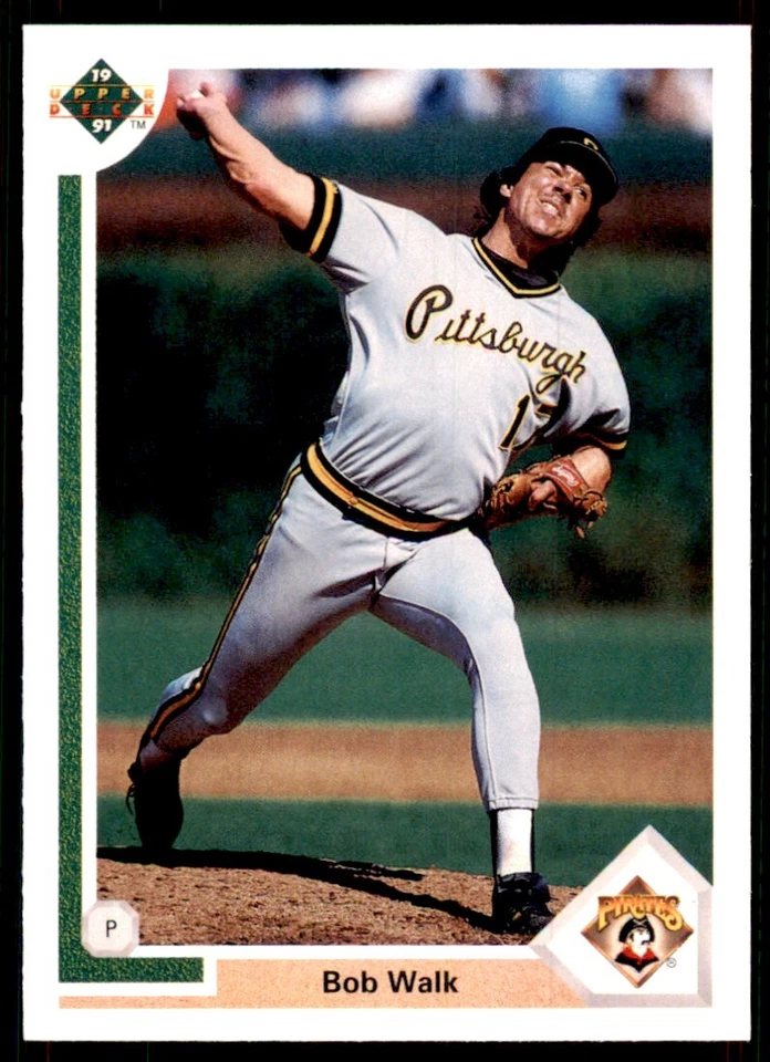 1991 Upper Deck Bob Walk Baseball Cards #689 - Image 1 of 2