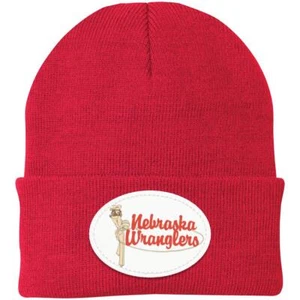 Nebraska Wranglers Knit Beanie Cap | WBL Women's Basketball Team - Picture 1 of 8
