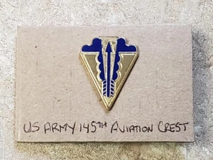 US Army 145th Aviation Crest DUI (Just one, Not the Pair) - Picture 1 of 3