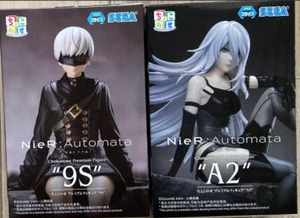 NieR: Automata Ver.1.1a Chokonose Figura Premium 9S A2 Set Anime Japón NUEVO - Imagen 1 de 4