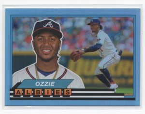 2021 Topps Archives Ozzie Albies 1989 Big Foil Blue #89BF-43 Atlanta Braves🔥