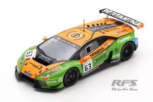 Lamborghini Huracan GT3 24h Spa 2018 GRT Grasser Racing 1:43 Spark SB 308 NUEVO - Imagen 1 de 1