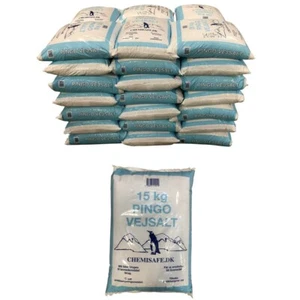 Streusalz 70 Säcke je 15 kg Palette 1050 kg Eis Winter Straßensalz Tausalz Streu - Bild 1 von 3