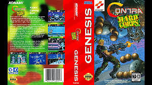 Contra Hard Corps 16 bit SEGA mega drive MD Game Card Sega Genesis video games